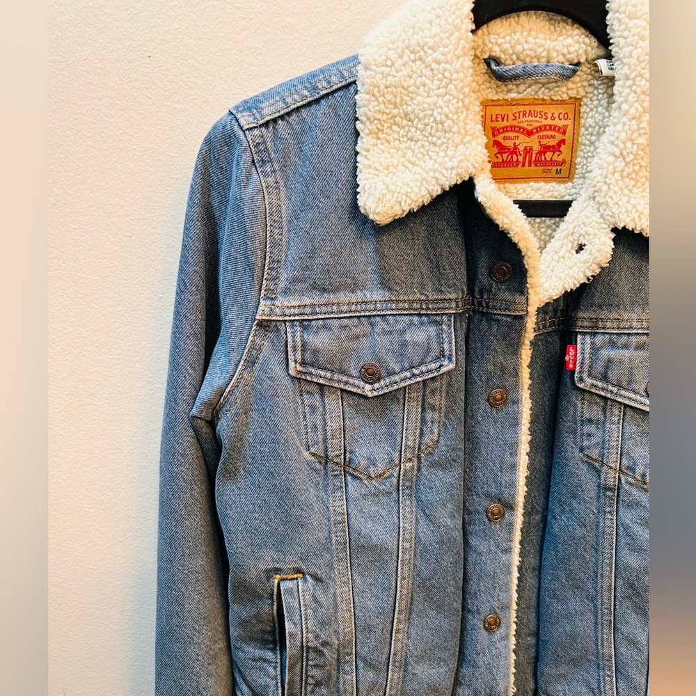 Levi Original Sherpa Trucker Jacket
